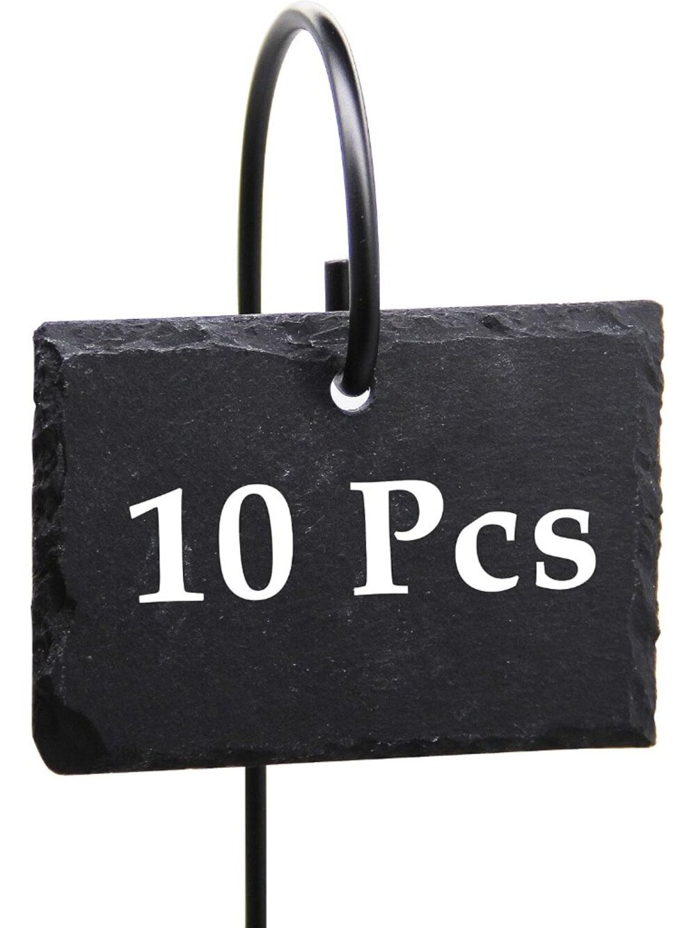 Plant Labels, 10pcs Garden Markers Signs Labels, Weatherproof Reusable Natural S